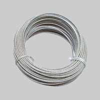 FUNE ACCIAIO INOX Ø 4 mm - rotolo 25 mt