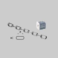 CATENA GENOVESE SU BOBINA n°24 (65 mm) - PxH 305x115 - bobina 25 mt - CATENIFICIO RIGAMONTI