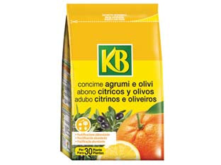 CONCIME GRANULARE AGRUMI E OLIVI- - gr.800 - 3 pezzi KB