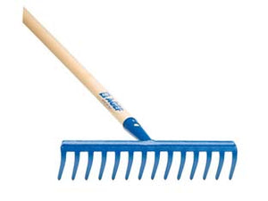 RASTRELLO DENTI CURVI CON MANICO  12 denti    AGEF