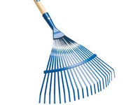 SCOPA DA GIARDINO FISSA CON MANICO ATTACCO CONICO  21 denti    AGEF