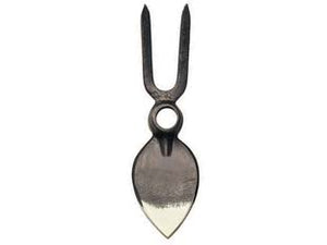 ZAPPINO COMBINATO CUORE BIDENTE ORSATTI  gr.500 cm.10x29h. occhio ø mm.30    IL CAMPO