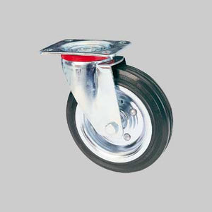 RUOTA INDUSTRIALE GIREVOLE ART. 80 AVO 200x50 mm - portata 205 kg - ALDO VALSECCHI