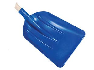 PALA IN POLIAMMIDE E FIBRA DI VETRO PER NEVE E GRANAGLIE BLU  cm.36x49h. gr.800