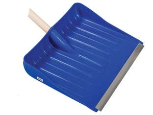 PALA IN POLIPROPILENE PER NEVE E GRANAGLIE BLU CON PROFILO ALLUMINIO- - cm.45x38h, gr.1020 - 4 pezzi