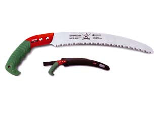 SEGACCIO PER POTARE LAMA CURVA BILANCIATA CON FODERO- - lama mm.240 (GC-240-LH) - 1 blister SAMURAI