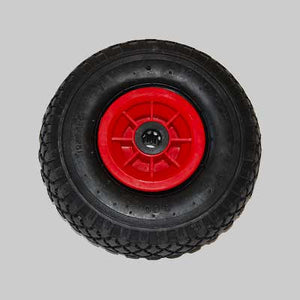 RUOTA PNEUMATICA PER CARRELLI CON DISCO IN PLASTICA IDEAL STAR 260x85 mm - portata 150 kg - IDEAL STAR