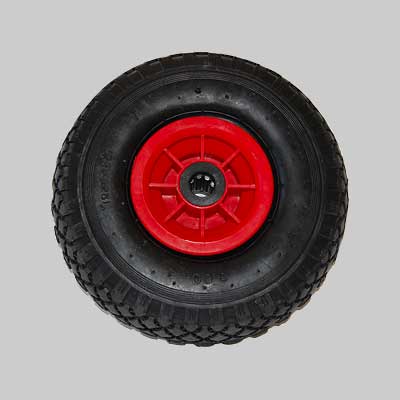 RUOTA PNEUMATICA PER CARRELLI CON DISCO IN PLASTICA IDEAL STAR 260x85 mm - portata 150 kg - IDEAL STAR