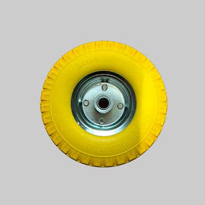 RUOTA IN POLIURETANO PER CARRELLI CON DISCO IN ACCIAIO IDEAL STAR 260x85 mm - portata 120 kg - IDEAL STAR