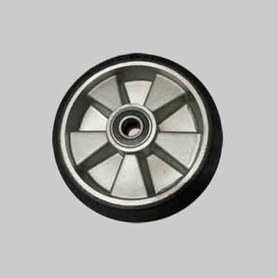 RUOTA IN GOMMA PER TRANSPALLET IDEAL STAR 200x50 mm - IDEAL STAR