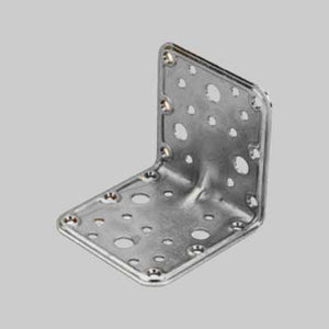 PIASTRA AD ANGOLO 8 60x60x45 mm - 50 pezzi