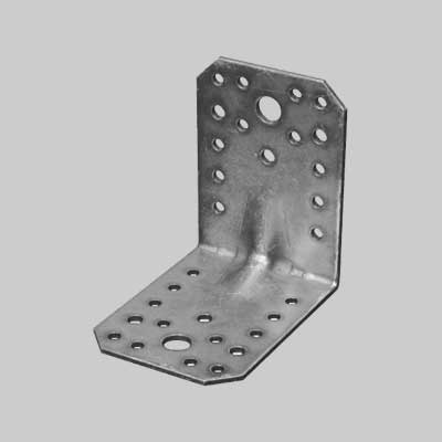 PIASTRA AD ANGOLO PESANTE 8/39 85x85x65 mm - 25 pezzi