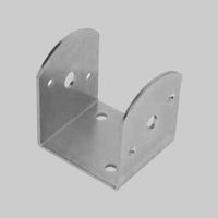 PIASTRA AD 'U' PER TRAVI INCLINATE   90x90x90 mm