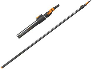 ASTA TELESCOPICA ALLUMINIO QUIKFIT  allungabile cm.228400 (136032), gr.1600    FISKARS