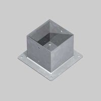 SUPPORTO A PAVIMENTO PER TRAVI TG20 mm 91x91x150h - Base 170 mm - TECFI
