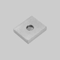 PIASTRA PER PERNO INFERIORE PER CANCELLI Ø 20 mm - 10 pezzi- COMBI ARIALDO