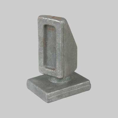 PERNO E PIASTRA SFERICA INFERIORE PER CANCELLI -