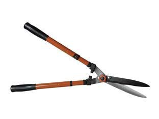 FORBICE TAGLIASIEPI CON LAME ONDULATE E MANICI TELESCOPICI- - lunghezza totale estesa cm.85 - 1 blister IL CAMPO