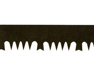 LAME IN ACCIAIO TEMPRATO A IMPULSI PER SEGONCINO DENTI CASTELLO CM.53- - cm.53 21 - 10 pezzi IL CAMPO