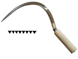 FALCIOLA DENTATA CHIUSA  n°2/0 art.2501    IL CAMPO