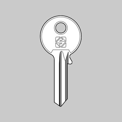 CHIAVE ACCIAIO PER CILINDRO 'UNIVERSAL' UL050 - 100 pezzi- SILCA