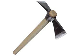 ZAPPINO PER NOCCIOLE RINALDI ART.508  gr.600  manico in legno cm.46    RINALDI