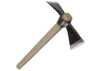 ZAPPINO PER NOCCIOLE RINALDI ART.508  gr.600  manico in legno cm.46    RINALDI