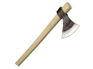 SCURE TIPO TRENTO RINALDI ART.307  misura 0  gr.500  manico in legno cm.45    RINALDI