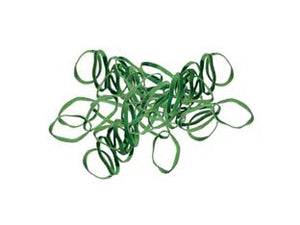 ELASTICI GOMMA VERDE- - ø mm.125 spessore mm.1,6x1,5 - 1 kg