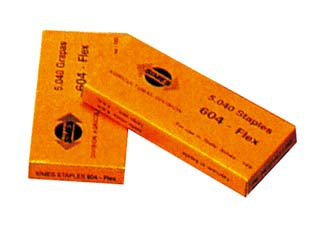 PUNTI S 604 FLEX PER LEGATRICE - 10 scatola