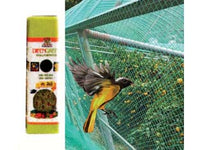 RETE ANTIUCCELLI VERDE- - altezza cm.400 rotolo da mt.5 - 2 pezzi