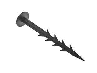 CHIODO FERMA TELO DENTATO- - cm.20 - 20 pezzi