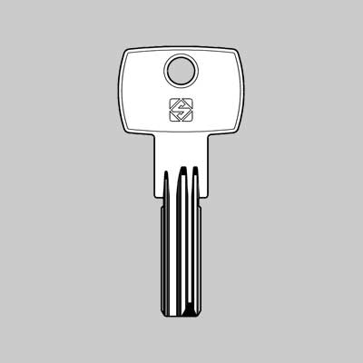 CHIAVE PUNZONATA SCM1R - SECUREMME - 5 pezzi- SILCA