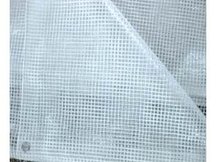 TELO TENDA PE RETINATO TRASPARENTE CON OCCHIOLI  cm.350x500    TREX