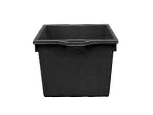 MASTELLONI QUADRATI NERI  lt.60 cm.48x48x37h.    ICS