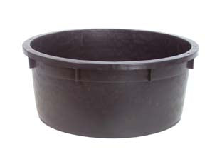 MASTELLONI SOTTOSPINA SENZA MANICI TONDI NERI  lt.130 ø cm.80x34h.    ICS