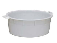 MASTELLONI SOTTOSPINA CON MANICI TONDI BIANCHI  lt.80 ø cm.65x32h.    ICS