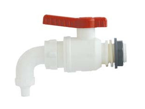 VALVOLA A SFERA ENOLOGICA CON BECCUCCIO  attacco M 1/2x20    BUCCHI