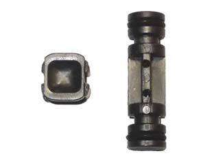 KIT PISTONCINO+PASTIGLIA PER BACCHIATORE PNEUMATICO OLIVGREEN AIR 305    MINELLI