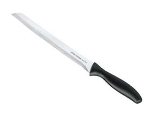 COLTELLO DA PANE SEGHETTATO- - cm.22 - 2 blister TESCOMA