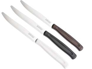 COLTELLO DINAMIK SPECIALE BISTECCA- - marrone, lunghezza lama cm.11,5 (1023406) pz.6 - 1 blister KAIMANO