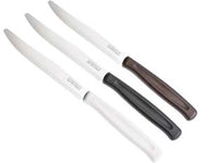 COLTELLO DINAMIK SPECIALE BISTECCA- - bianco, lunghezza lama cm.11,5 (1023409) pz.6 - 1 blister KAIMANO