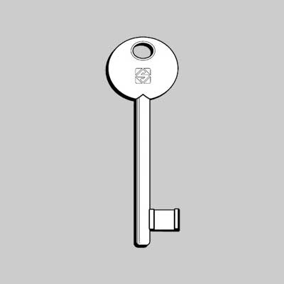 CHIAVE TIPO PATENT OTTONE 6P1S - PASSEPARTOUT - 5 pezzi- SILCA