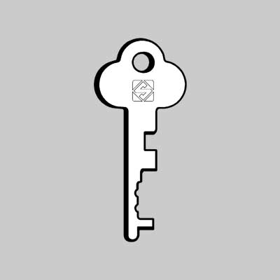 CHIAVE PER CASSETTE POSTALI SILCA CS1003 - 100 pezzi- SILCA