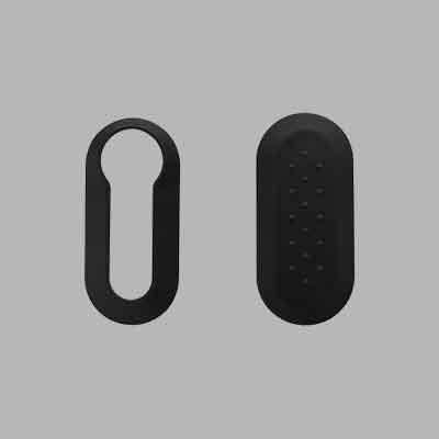 COVER PER RADIOCOMANDO 'SIP22CV' 3 Bottoni - Col. Rosso - SILCA