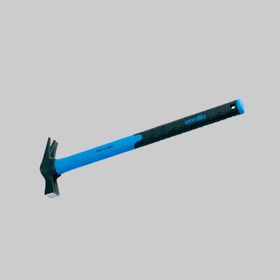 MARTELLO CARPENTIERE M FIBRA C/CALAMITA AUSONIA 250 gr - AUSONIA