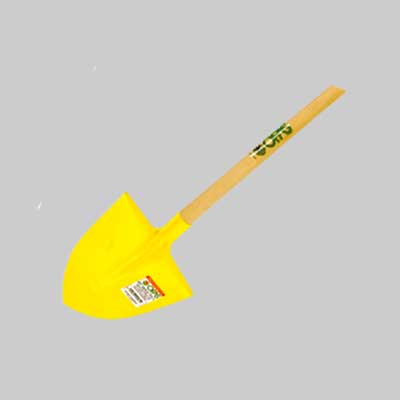 BADILE A PUNTA IN ALLUMINIO C/MANICO n° 0 (300x300 mm) - 100 kg - O.F.A.S.