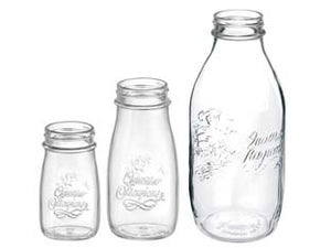 BOTTIGLIA VETRO QUATTRO STAGIONI- - ø mm.56 ml.400 - 12 pezzi BORMIOLI