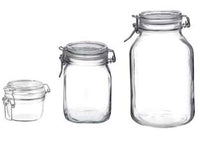 VASO VETRO FIDO ERMETICO- - ø mm.160 ml.4000 - 6 pezzi BORMIOLI