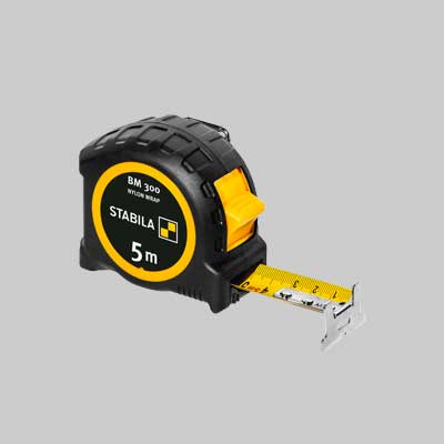 FLESSOMETRO BM 300 STABILA mt 5 x 27 mm - STABILA